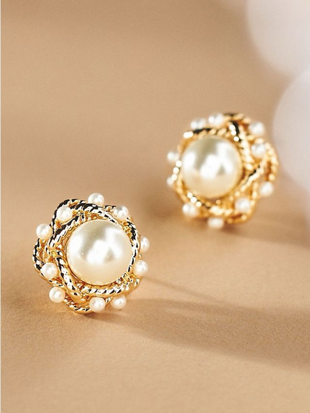 Anthropologie pearl earrings